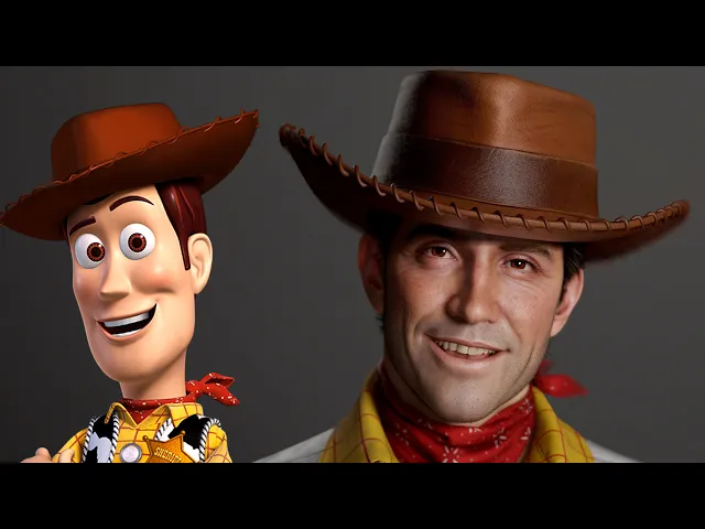 3D Model of Woody from Toy Story (Real Time) - Next Gen Graphics
