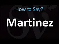 How to Pronounce Martinez Georgia CORRECTLY