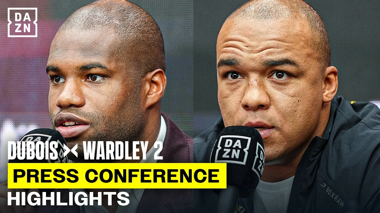 "MMA, RABBIT PUNCHES!" Daniel Dubois vs. Fabio Wardley 2 | Final press conference highlights