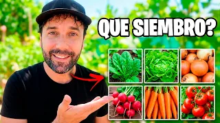 Que sembrar en SEPTIEMBRE en el Huerto de Otoño y de Primavera | Calendario de Siembra 2026