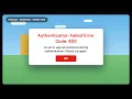 Roblox Error Code 403 12 Fixes for Authentication Failed 2026