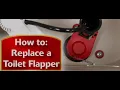 How to Replace Gerber Toilet Flapper How-to Fix a Running or Leaking Toilet - Flapper Replacement