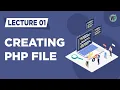 01 - Getting Started with PHP