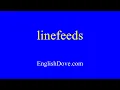 Download Lagu How to pronounce linefeeds in American English