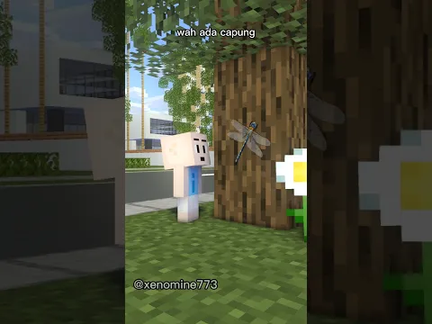 Capungnya Sudah Terbang Jauh - Ipin dan Upin #minecraft #comedy