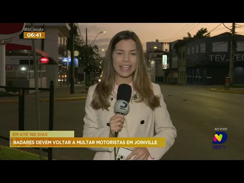 Radares devem voltar a funcionar ainda neste ano em Joinville