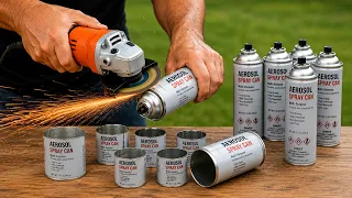 AEROSOL CANS will sell like hotcakes after this! It’s going to be a WORLDWIDE craze!