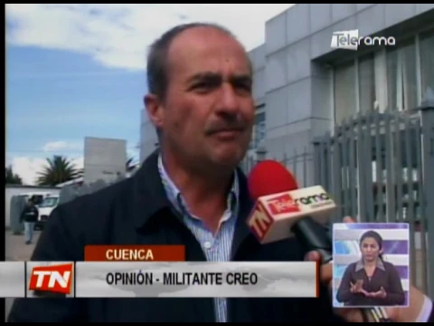 Militantes de Creo realizan vigilia por resultados