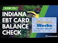 Indiana EBT Balance Check Instructions