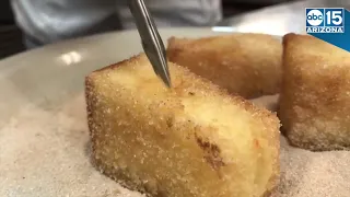 DEEP-FRIED TEQUILA Churro dessert at Aunt Chilada s - ABC15 Digital