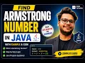 Armstrong Number in Java Program Logic Dry Run Example Java Programming