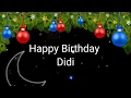 Download Lagu Happy Birthday Didi #didi #birthday  #2023 #wishes