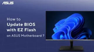 How to update BIOS with EZ Flash on ASUS Motherboard ASUS SUPPORT