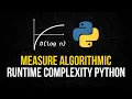 Download Lagu Runtime Complexity of Algorithms in Python - Big O Notation