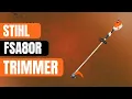 Stihl FSA 80 R Trimmer Review