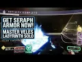 Veles Labyrinth Lost Sector Master Solo Guide Guaranteed Tier 5 Seventh Seraph Armor