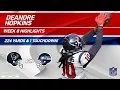 DeAndre Hopkins Huge Game w 224 Yards 1 TD Texans vs Seahawks Wk 8 Player Highlights