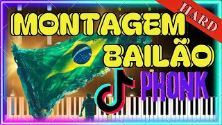 MONTAGEM BAILÃO Piano Tutorial PHoNk 