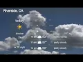 Weather Update Riverside CA