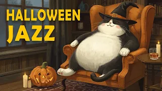 Halloween Fireplace Jazz 🐈⬛ Cozy Music for Warm Blankets, Little Spells & Magical Nights 🎃