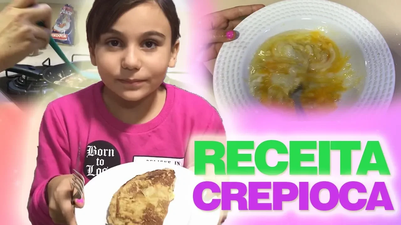 RECEITA CREPIOCA DE BANANA