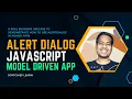 AlertDialog in JavaScript usecase in Model Driven APP client side script power Apps