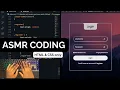 ASMR CODING - Cool Login Form using HTML CSS
