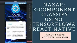 Nazar App Electronic Component Classification using Tensorflow and React-Native