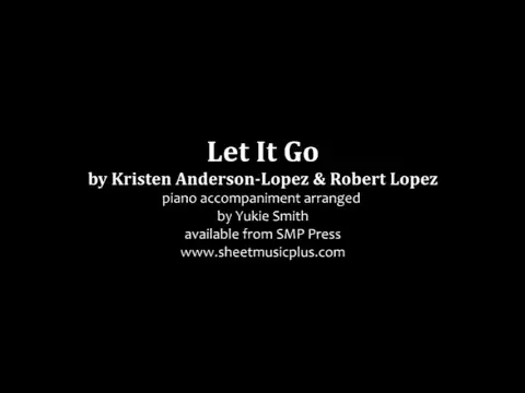 Download MP3 Let It Go from Frozen - 30s sample audio - piano accompaniment arranged by Yukie Smith