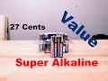 25-05 Best AA Battery ep 8 AC Delco Super Alkaline vs energizer vs duracell