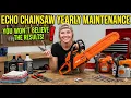 Echo Chainsaw Yearly Maintenance