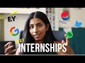 How to find internships - Summer 2025