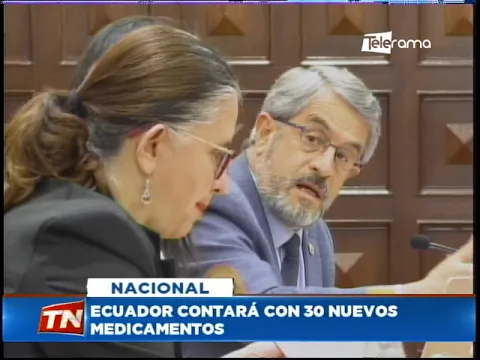 Ecuador contará con 30 nuevos medicamentos