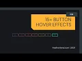 15 CSS Button Hover Effects