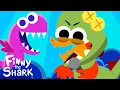 Download Lagu I Am A Dinosaur | Kids Rock Song | Finny The Shark