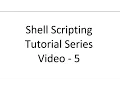 Shell Training 5