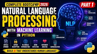 Learn Natural Language Processing NLP with Machine Learning Complete Python Bootcamp Part 1