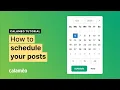 How to Schedule Your Publication Calameo Tutorial