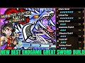 New Best Sunbreak Great Sword Build - Highest Damage Possible TU4