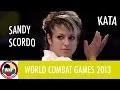 Karate Women's Kata. Sandy SCORDO of France. Finals Gold Medal Fight | WORLD KARATE FEDERATION