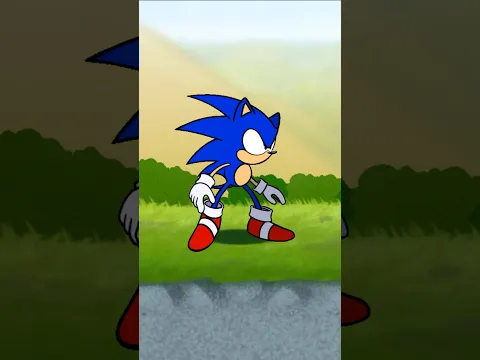 Sonic Anime Styled #sonic #sonicthehedgehog #sonicexe #shorts #shortsvideo #sonicmovie #sonicprime