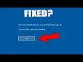 How to Fix User Profile Cannot be Loaded in Windows 11