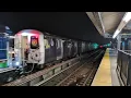 NYC Subway R46 Scrap Transfer to 38 St Yard 5518-5521 5566-5569
