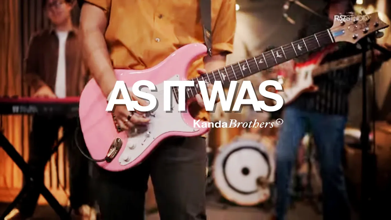 AS IT WAS - COVER BY KANDA BROTHERS | Live at R57 Studio