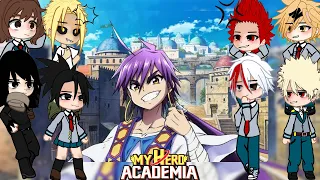 CLASS 1A REACT TO DEKU AS SINBAD MAGI AU BNHA MHA GCRV 