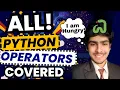 ALL Python operators covered 4 Yash Doshi