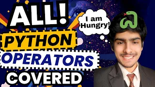 ALL Python operators covered 4 Yash Doshi