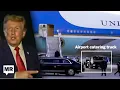 Trump Hilariously Struggles To Explain His Secret Plane Switch