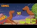 Download Lagu Camel vs Tob Tob Tobi Tob Tob | Animals vs Brainrot Animals [S2] | Animal Animation