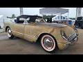 Corvette 1953 Vin 1 as seen at Corvettes at Carlisle 2025